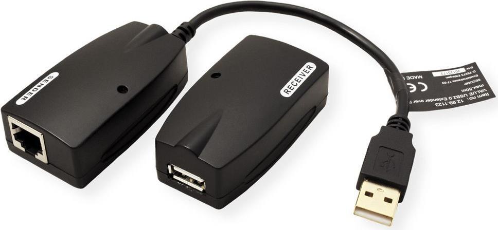 Valore 12.99.1123 Adattatore cavo USB-A-RJ-45 Black (12.99.1123)