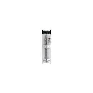 FABER-CASTELL Druckbleistift GRIP 2011, silber Strickstärke: 0,7 mm, mit Soft-Grip Zone, Metallclip (131250)