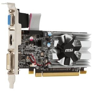 MSI R5 230 1GD3H LP - Grafikkarten - Radeon R5 230 - 1GB GDDR3 - PCIe 2,1 x16 Low Profile - DVI, D-Sub, HDMI - ohne Lüfter (V809-2054R) MSI R5 230 1GD3H LP - Grafikkarten - Radeon R5 230 - 1GB GDDR3 - PCIe 2,1 x16 Low Profile - DVI, D-Sub, HDMI - ohne Lüfter (V809-2054R)