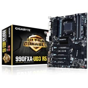 Gigabyte GA-990FXA-UD3 R5 - 1.0 - Motherboard - ATX - Socket AM3+ - AMD 990FX - USB 3.0 - Gigabit LAN - HD Audio (8-Kanal)