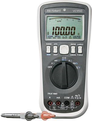 Voltcraft Hand-Multimeter digital VC950 Datenlogger CAT III 1000 V, CAT IV 600 V Anzeige (Counts): 1 (VC950)