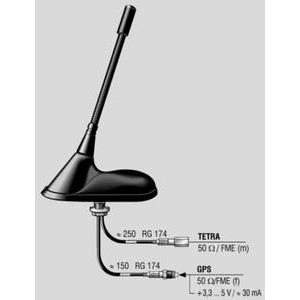 Antenne Bad Blankenburg ABB Dachantenne Tetra GPS (4559.01)