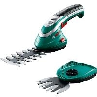 Bosch Isio - Gras-/Strauchschere - kabellos 1,5 Ah - 12cm - Zahnteilung: 8 mm - 550 g (0600833102)