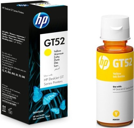 HP GT52 Original Ink Bottle Yellow