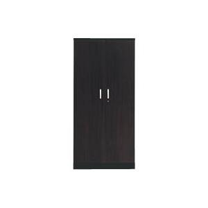 STAHLSCHRANK SCHWARZ/WENGE (100126)
