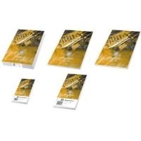 elegance Briefkarte, DIN lang, 260 g-qm, hochweiß 110 x 220 mm, für Laser- und Inkjetdrucker geeignet (88027130)