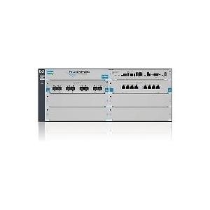 Hewlett-Packard HP 5406 Switch - Switch - L4 - verwaltet - 8 x 10GBase-T + 8 x 10 Gigabit SFP+ - an Rack montierbar - mit HP 5400 zl Switch Premium License (J9866A)