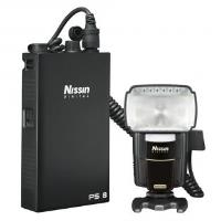 Nissin Power Pack Power Pack PS 8 - External battery pack / flash power pack NiMH 3000 mAh - 3 Ausgangsstecker (NI-HPS008C)