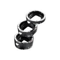 mantona Walimex Spacer Ring Set - Verlängerungsrohr-Kit - Nikon F (17910)