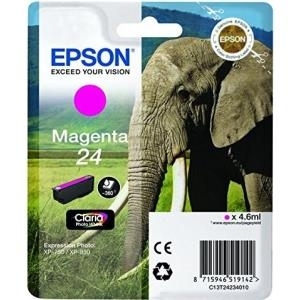 Epson 24 - 6er-Pack - Magenta - Tintenpatrone (C13T24234012)
