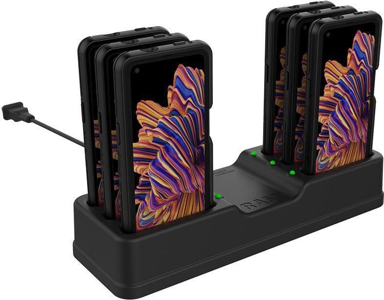 RAM Mounts RAM-DOCK-6G-SAM59P-OT1U organizzatore per stazioni di carica Libera installazione Nero (UNPKD RAM SAMSUNG XCOVER PRO