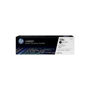 HP Toner CE320AD (128A) - Doppelpack - Schwarz - Kapazität: 2x 2.000 Seiten (CE320AD)