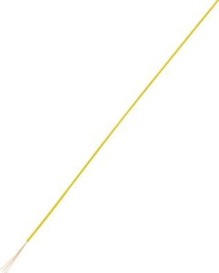 TRU COMPONENTS 1564518 Litze LiFY 1 x 0.05 mm² Gelb 25 m (1564518)