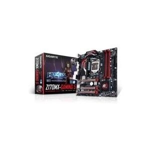 Gigabyte GA-Z170MX-Gaming 5 - 1.0 - Motherboard - micro ATX - LGA1151 Socket - Z170 - USB 3.0, USB 3.1, USB-C - Gigabit LAN - Onboard-Grafik (CPU erforderlich) - HD Audio (8-Kanal)