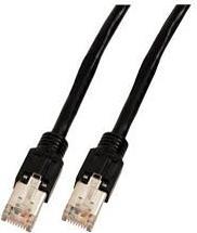 RJ45 Patchkabel 2x Hirose Daetwyler UNINET4P 20,0 M Schwarz (K8705.20)