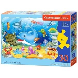 Castorland Underwater Friends 30 pcs - Traditionell - Cartoons - Kinder - 4 Jahr(e) - Junge/Mädchen - Innenraum (PC-03501)