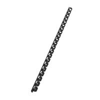 Esselte Leitz ComBIND - 10 mm - 32cm - 21 Ringe - A4 (210 x 297 mm) - 65 Blätter - Schwarz - 100 Stck. Bindekamm aus Kunststoff (35042)