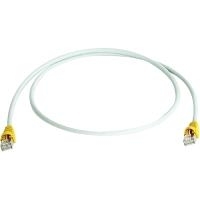 Telegärtner Telegartner - Crossover-Kabel - RJ-45 (M) - RJ-45 (M) - 1,0m - (Kategorie 5e) - Gelb (L00000A0103)