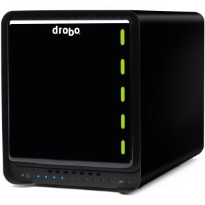 Drobo 5N2 - 5-Bay NAS - 2 Gigabit-Ethernet-Anschlüsse - myDrobo-Kompatibilität - Disaster-Recovery-Technologie - sicherer Zugriff von unterwegs für Heim- und Büroumgebungen (DRDS5A31)