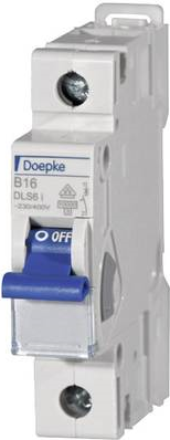 Interruttore automatico Doepke DLS 6i B16-1 interruttore automatico miniaturizzato tipo B (09916023)