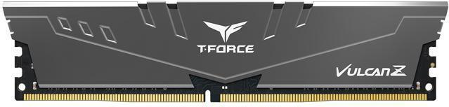 TEAM T-Force Vulcan Z - DDR4 - 8 GB - DIMM 288-PIN - 3000 MHz / PC4-24000 - CL16 - 1.35 V - ungepuffert - non-ECC - Grau (TLZGD48G3000HC16C01)