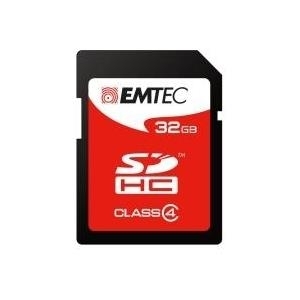 EMTEC Jumbo Super - Flash-Speicherkarte - 32GB - Class 4 - SDHC (ECMSD32GHC4)