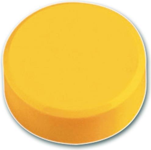 Maul Magnet Maulpro (.1) 34 mm x 13 mm Giallo rotondo 20 St. 6178113 (6178113)