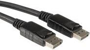 Secomp Roline - DisplayPort-Kabel - DisplayPort (M) bis DisplayPort (M) - 10,0m - Schwarz (11.04.5766) (B-Ware)