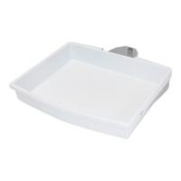 Ergotron StyleView Front Tray - Montagekomponente (Tablett, Klammer, Befestigungselemente) - Grau, weiß (97-777-062)