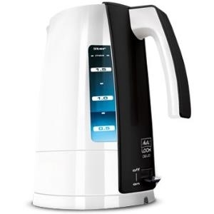 Melitta Look Aqua H 205-0102 - Wasserkocher - 1,7 Liter - 2400 W - Schwarz/Weiß (H205-0102)