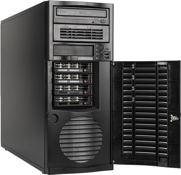 bluechip SERVERline T30323s server 1,92 TB Tower Intel Xeon E E-2324G 3,1 GHz 16 GB DDR4-SDRAM 668 W