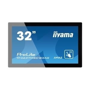 Iiyama ProLite TF3237MSC-B3AG - 81,3 cm (32) Klasse (80 cm (31.5) sichtbar) LED-Display - Digital Signage - mit Touchscreen - 1080p (Full HD) - kantenbeleuchtet - Schwarz (TF3237MSC-B3AG)