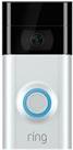 Ring Video Doorbell 2 - Türklingel-Kamera - kabellos - matt vernickelt