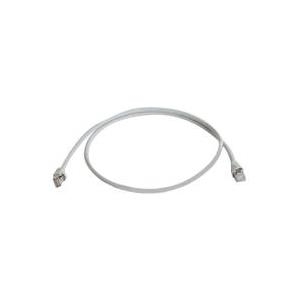 Telegärtner Patchkabel CAT 6A, grau, 3.0 m MP8 FS 500 S/FTP 4x2xAWG27/7, LSZH, grau, 1:1 (L00002A0112)