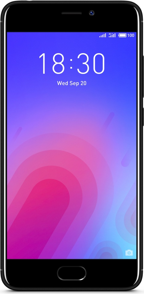 Meizu M6 5.2 Hybride Dual-SIM 4G 3GB 32GB 3070mAh Schwarz (MEIZUM63/32BLACK)