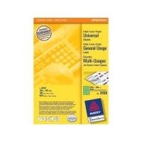 Avery - Aktenetiketten (File Folder Labels) - grün - 105 x 148 mm - 400 Etikett(en) (100 Bogen x 4) (3458)
