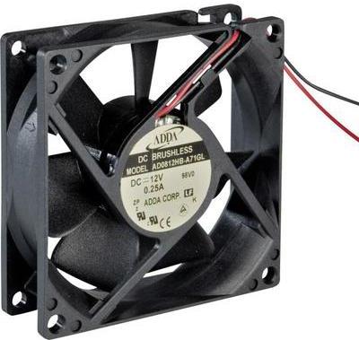 ADDA Axiallüfter (Industrie) 24 V/DC (B x H x T) 80 x 80 x 20 mm AD0824HB-C71(N) (AD0824HB-C71(N))