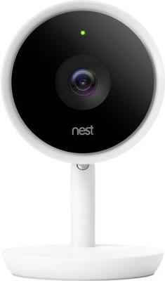 Nest Cam IQ - Netzwerk-Überwachungskamera - Farbe (Tag&Nacht) - 8 MP - 1920 x 1080 - 1080p - Audio - drahtlos - Wi-Fi - Bluetooth LE - H.264