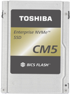 Toshiba CM5-R Series KCM51RUG960G - SSD - verschlüsselt - 960 GB - intern - 2.5 (6.4 cm) - PCI Express 3.0 x4 (NVMe) - FIPS - Self-Encrypting Drive (SED)