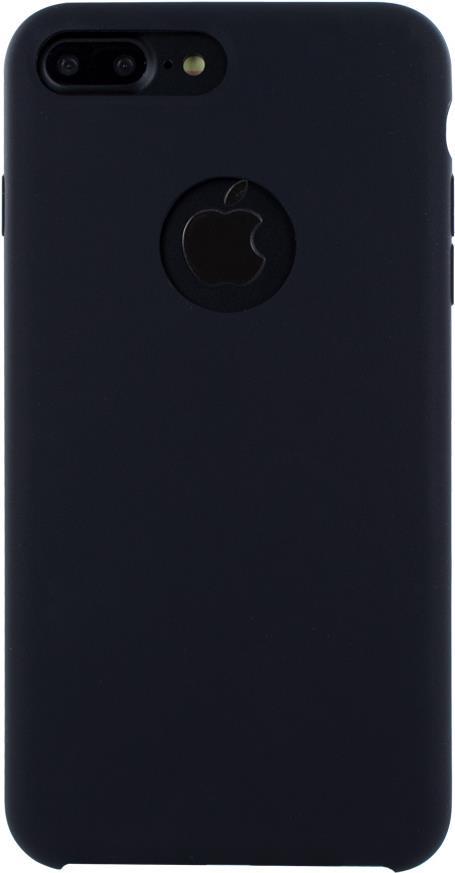 Cyoo - Premium Liquid Silicon Hard Cover - iPhone 7 Plus - iPhone 8 Plus - Schwarz