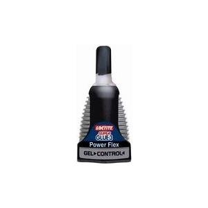 SUPER GLUE-3 Colle universelle control gel, contenu: 3 g applicateur haute sécurité, formule gel, ne coule pas, étui (1107064)