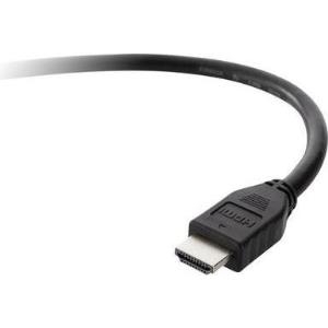 Belkin Standard - HDMI-Kabel - HDMI (M) bis HDMI (M) - 3 m - Doppelisolierung - Schwarz - 4K Unterstützung