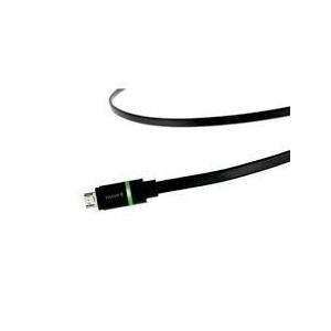 PARAT USB Daten-/Ladekabel - USB Typ-A auf Micro-USB mit LED-Anzeige - Länge 1,2m - schwarz (990.559.999)