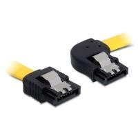 Delock Cavo SATA 6 Gb/s dritto ad angolo retto 50 cm giallo