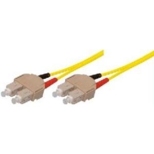 Tecline Fröhlich + Walter - Patch-Kabel - SC-Einzelmodus (M) - SC-Einzelmodus (M) - 1 m - Glasfaser - 9 / 125 Mikron - OS2 - Gelb (39979901)
