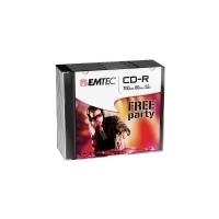 EMTEC Classic - 10 x CD-R - 700MB (80 Min) 52x - Slim Jewel Case (ECOC801052SL)