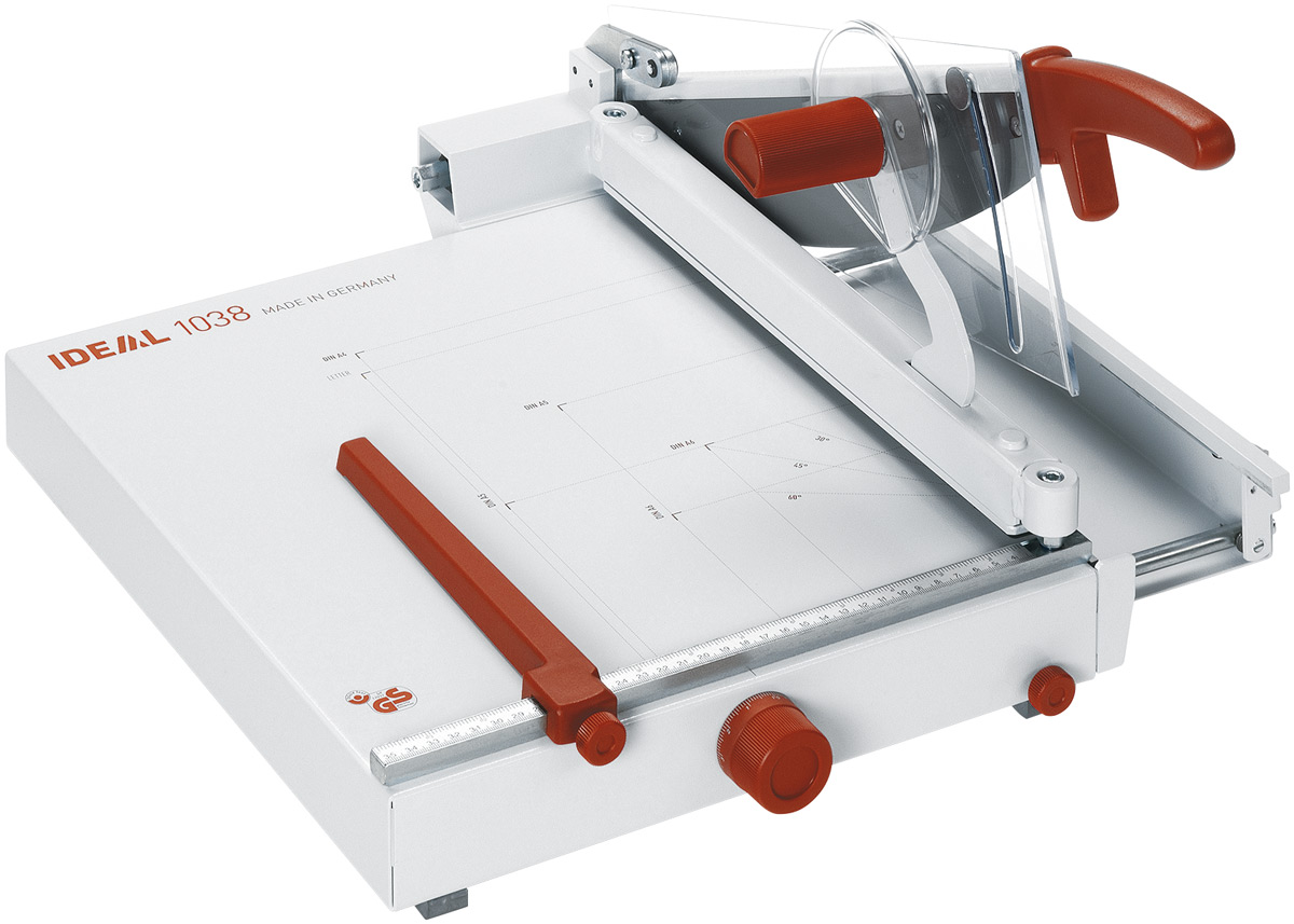 IDEAL Hebelschneider 1038/ 10381000/ Schnittlänge 385 mm/ 50 Blatt (1038 1000)