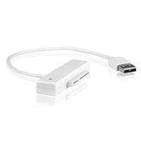 RaidSonic ICY BOX - Storage Enclosure - 6,4 cm (2.5) - S-ATA2 - 300MBps - USB2.0 - weiß (IB-AC603)