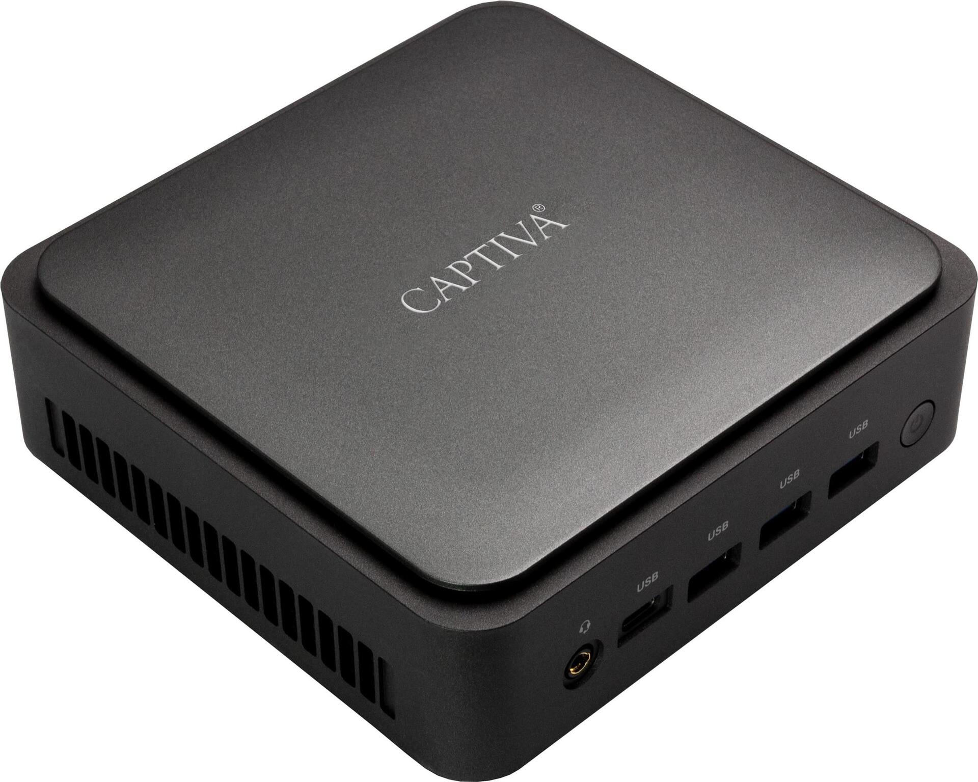 CAPTIVA Mini PC Power Starter I76-491 Intel® Core™ i5 8 GB DDR4-SDRAM 500 GB SSD Windows 11 Home (76491)