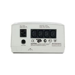 Schneider Electric APC Line-R 600VA - Automatische Spannungsregulierung - Wechselstrom 220/230/240 V - 600 VA - 4 Ausgangsstecker (LE600I)